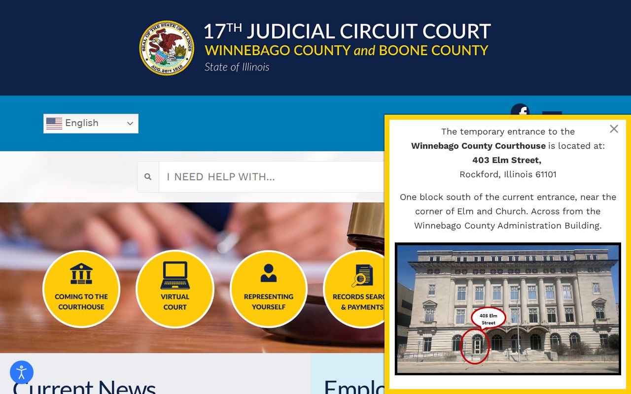 17th Judicial Circuit specialty court information for Winnebago County