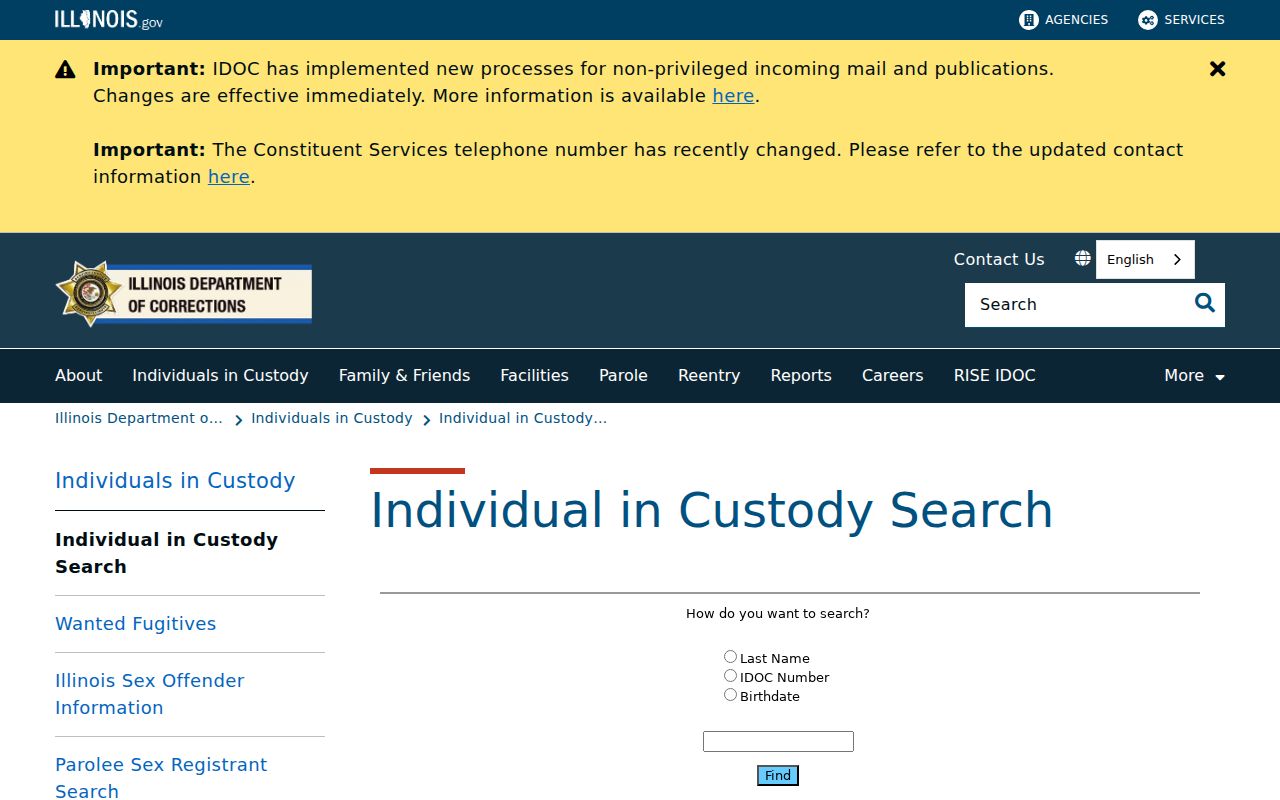 Illinois custody locator used after Winnebago County jail transfer